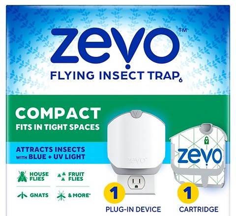 Zevo compact flying insect trap starter kit