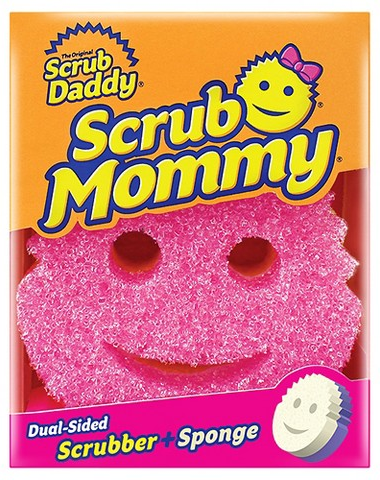 Scrub Daddy Scrub Mommy dual-sided scrubber & sponge