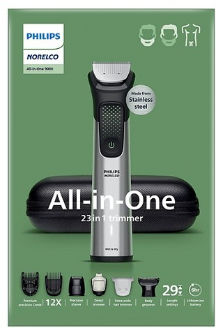 Philips Norelco All‑in‑One 9000 hair trimmer