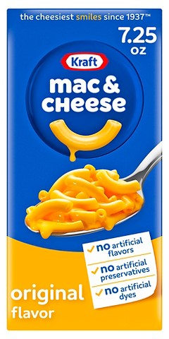 Select Kraft boxed macaroni & cheese
