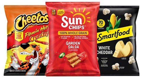 Select Lay's, Kettle, Cheetos, Smartfood, Sunchips, Cantina
