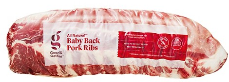 Select Good & Gather pork ribs
