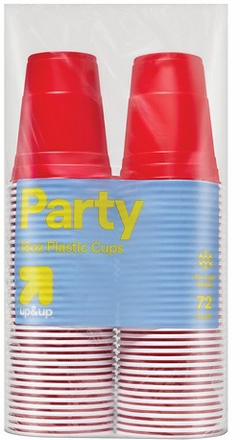 up&up 72-ct. 18-oz. plastic party cups