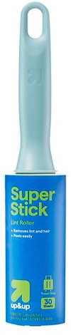 up&up 30-ct. super stick travel-size lint roller