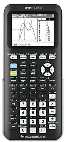 TI-84 Plus CE graphing calculator