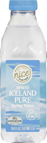 Nice!® Icelandic Pure Spring Water, 16.9 oz.