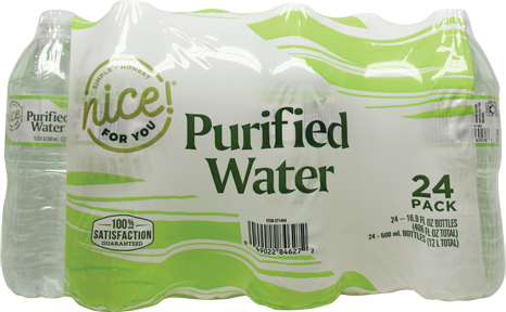 24-Pack Nice!® Purified Water