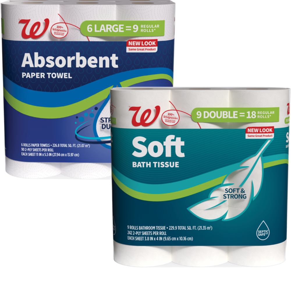 Complete Home™ or Walgreens Household Products