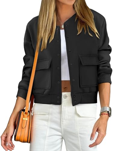 Women's Cropped Bomber Jacket
