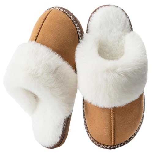 Women's Fuzzy Slippers