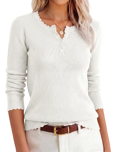 Women's Henley Sweater