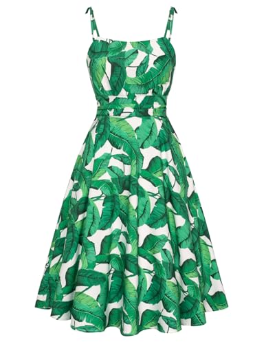 Women's Vintage Midi Dress