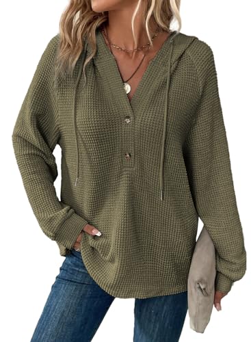 Women's Waffle Knit Hoodie