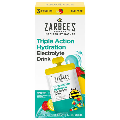 Zarbee's Triple Action Hydration Electrolyte Drinks