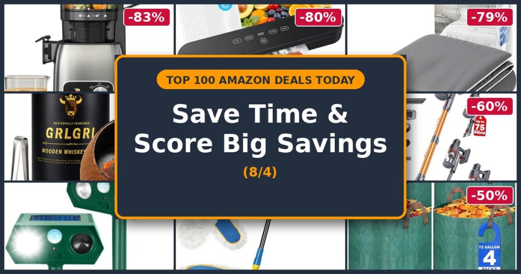 Top 100 Amazon Deals Today