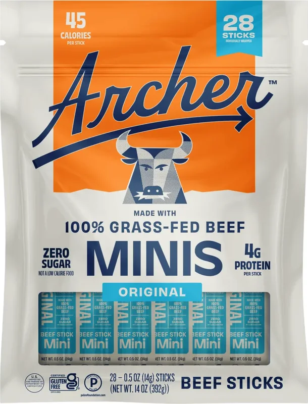 Archer Grass-Fed Mini Beef Sticks