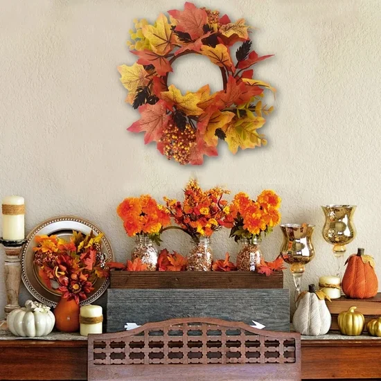 Autumn Harvest Fall Wreath