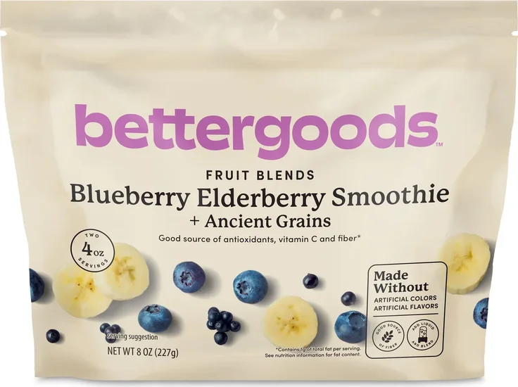 bettergoods Blueberry Elderberry + Ancient Grains Smoothie Mix