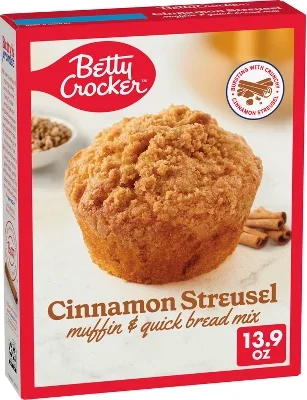 Betty Crocker Cinnamon Streusel Muffin Mix - 13.9oz