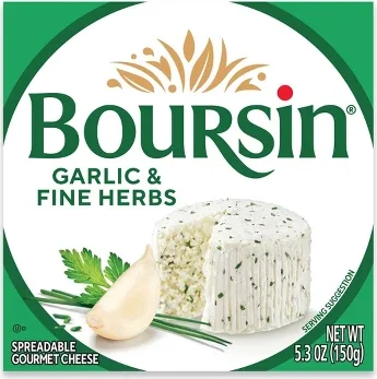Boursin Garlic and Fine Herbs Gourmet Cheese - 5.3oz