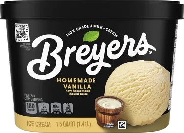Breyers Homemade Vanilla Ice Cream - 48oz
