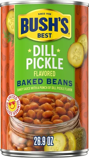 Bush’s Dill Pickle Flavored Baked Beans (Limited Summer Edition)