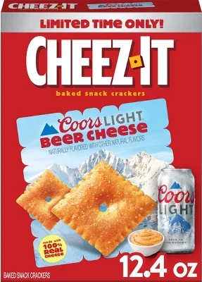 Cheez-It Beer Cheese Baked Snack Crackers - 12.4oz