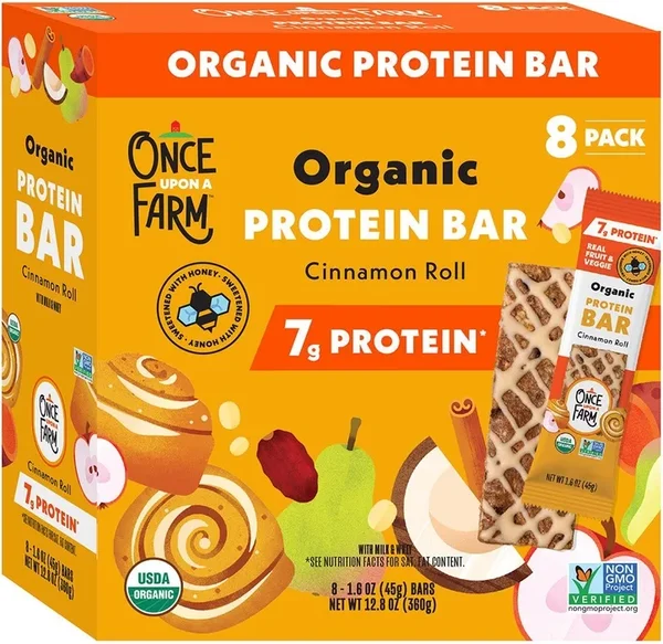 Cinnamon Roll Protein Bar Fall Edition