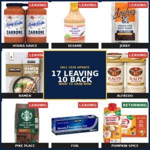 17 Costco Finds Disappearing This Fall + 10 Favorites Returning