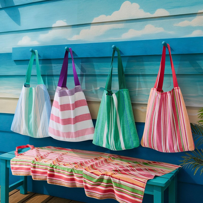 2-in-1 Beach Towel and Tote Bag