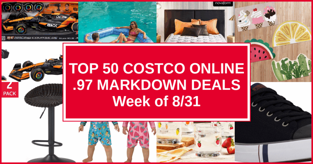Top 50 Costco Online .97 Markdown Deals — Week of 8/31