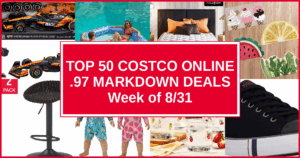Top 50 Costco Online .97 Markdown Deals — Week of 8/31