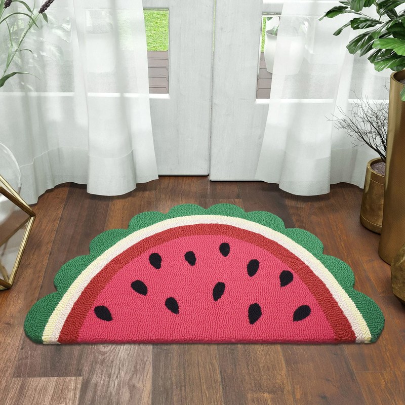 Devgiri Shape Hooked Accent Rug