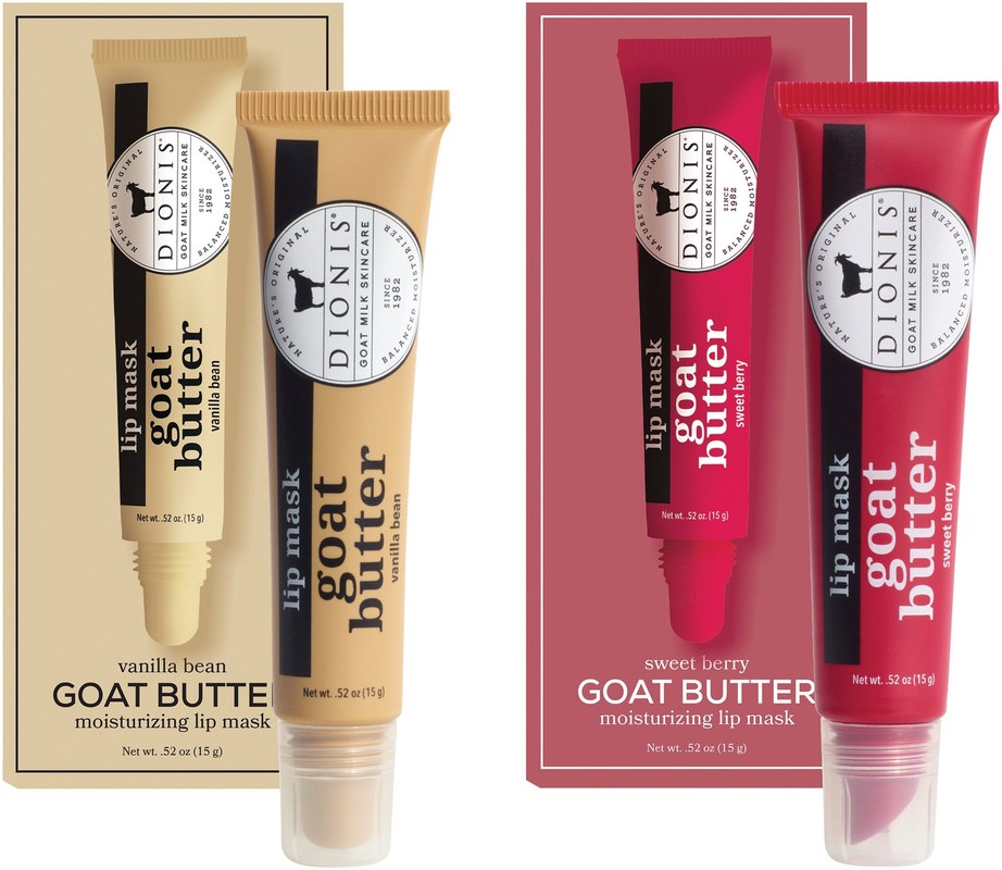Dionis Goat Butter Lip Mask 0.52 oz, 2-pack