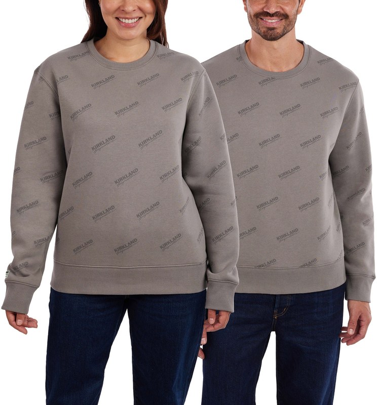 Kirkland Signature Unisex Logo Crewneck