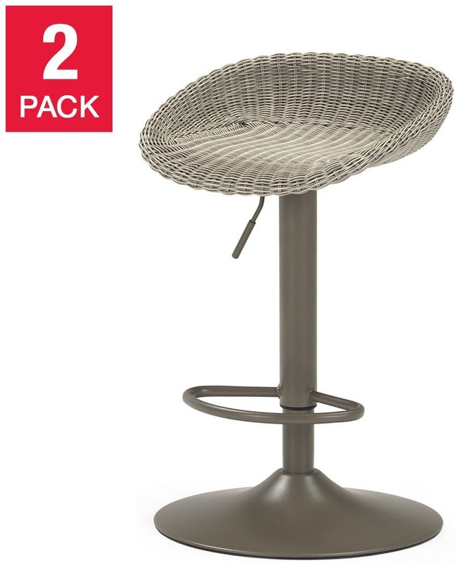 Portofino Airlift Barstool, 2-pack