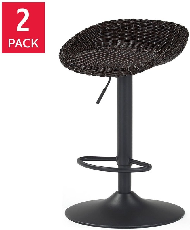 Portofino Airlift Barstool, 2-pack