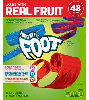 Fruit By The Foot, Variety, 0.75 oz, 48-count