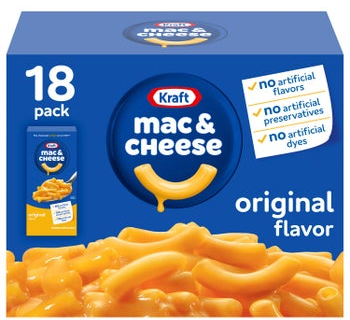 Kraft, Macaroni & Cheese Dinner, 7.25 oz, 18-Count