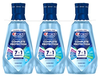 Crest Pro-Health Advanced Mouthwash, 33.8 fl oz, 3-pack