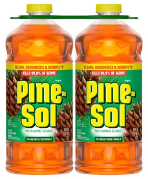 Pine-Sol Multi-Surface Cleaner, Original, 60 fl oz, 2-count