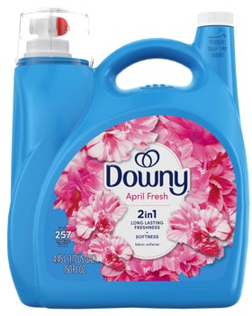 Downy Soft Liquid Fabric Softener, April Fresh, 257 Loads, 150 fl oz