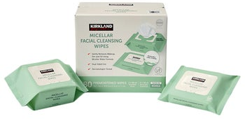 Kirkland Signature Micellar Facial Cleansing Wipes 180-count
