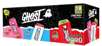 Ghost Energy Drink, Variety Pack, 16 fl oz, 18-count