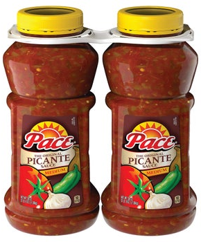 Pace Original Picante Sauce, Medium Heat, 38 oz, 2-count