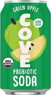 Cove Enchanted Apple Probiotic Soda - 12 fl oz Can