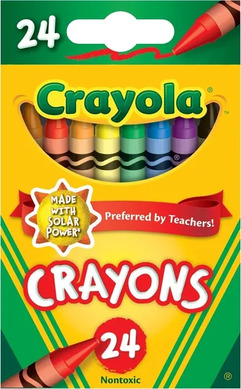 Crayola Crayons, 24 Count, Classic Colors