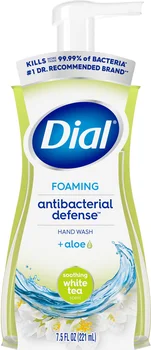 Dial Complete Antibacterial Foaming Hand Wash - Soothing White Tea, 7.5 oz