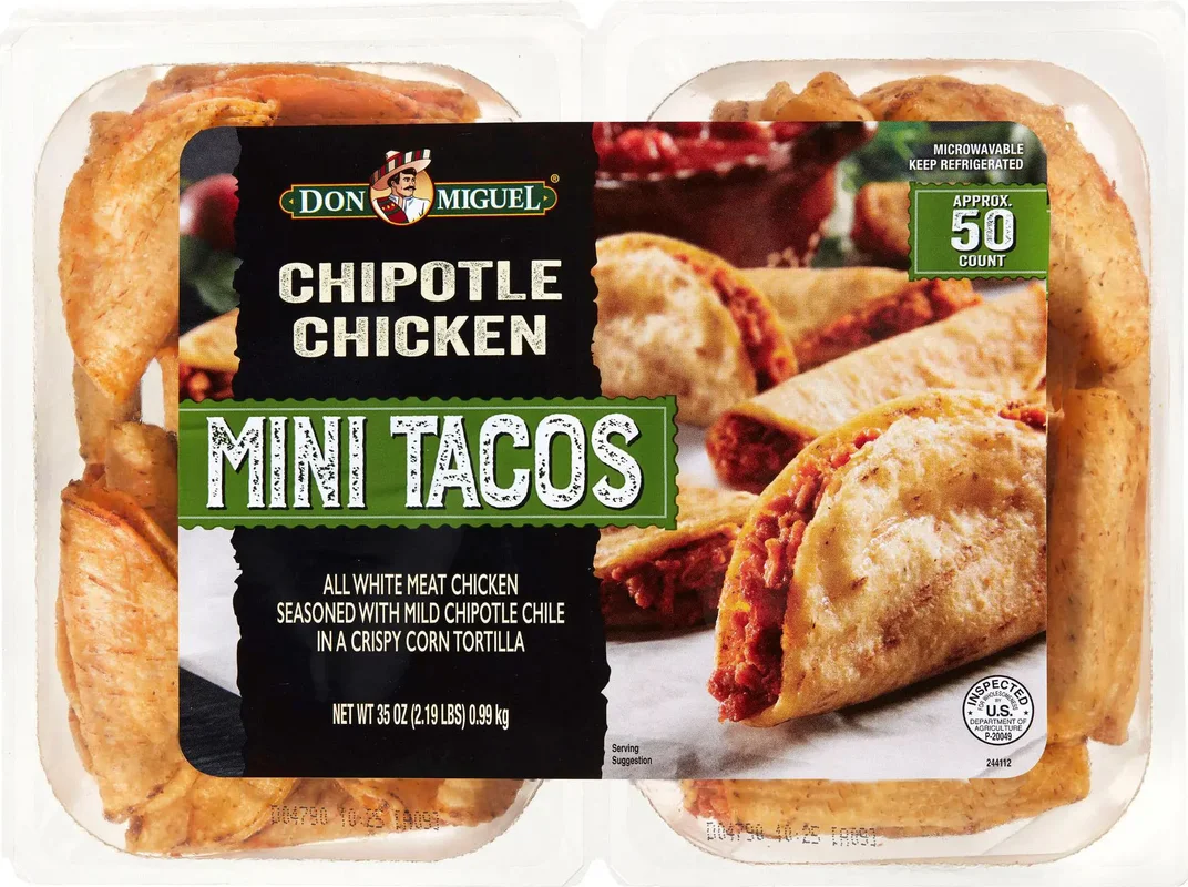 Don Miguel Chipotle Chicken Mini Tacos