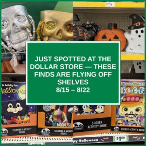 Just Spotted at the Dollar Store — These Finds Are Flying Off Shelves (8/15 – 8/22)